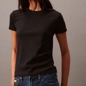 Neiman Marcus Cashmere T-Shirt In Brown, XS